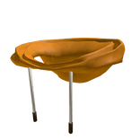 DEATH Orange Hoodie // FJKS2057