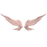 Deceased Wings: Light Pink Corals