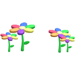 decora harajuku rainbow kandi kidcore happy flower