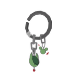 🔗﹕deemon & whisker keychain