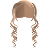 ♡ ; blonde kawaii pigtails