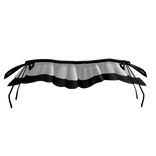 Sleepy shorts PJS in white & black