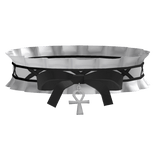 ♡ delicate black maid collar