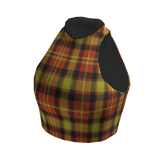 Delightful Plaid Crop Top