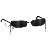 Deluxe Star Shades - Black 