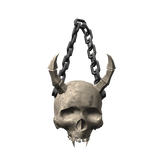 Demon Hanging Chain Skull