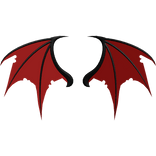 Demon Wings [ Black & Red ]