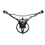 demonic emo necklace