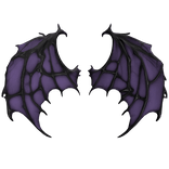 Demonic Mutated Venom Wings (Dark Lavender Purple)