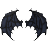 Demonic Mutated Venom Wings (Dark Navy Blue)
