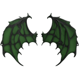 Demonic Mutated Venom Wings (Dark Zombie Green)
