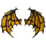 Demonic Mutated Venom Wings (Gold Yellow)