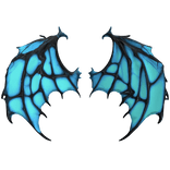 Demonic Mutated Venom Wings (Ice Cyan Blue)
