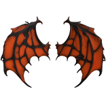 Demonic Mutated Venom Wings (Orange)