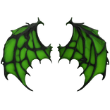 Demonic Mutated Venom Wings (Poison Neon Green)