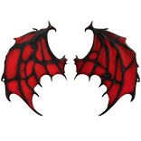 Demonic Mutated Venom Wings (Ruby Red)