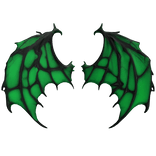 Demonic Mutated Venom Wings (Teal Green)