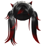 Demonic Pigtails(red)