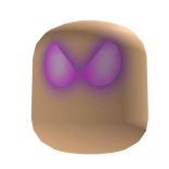 Demonic Purple Glowing Eyes