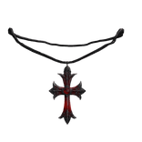 Demonic red vintage necklace(1.0)