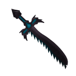 Demonized Obsidian Sword [Light Blue]