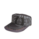 Denim 1 western stamped cap