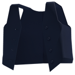 Denim Blue Open Suit Vest
