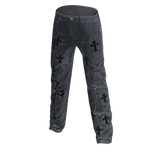 Denim Chrome Heart Jeans