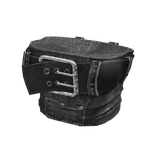 💜 Denim Crop Top_Black