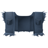 Denim Light Blue Ripped and Torn Short Jacket