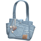 Denim Patchwork Bag