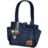 Denim Patchwork Bag