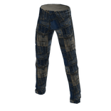 Denim Patchwork Jeans