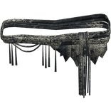 Denim Ratty Waist Scarf