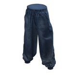Denim Streetwear Baggy Jeans (Blue)