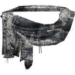 Denim Vintage Ratty Neck Scarf