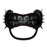 dental accessory with grillz teeth (spikes)