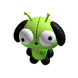 ♡ derpy alien puppy plushie (holdable)