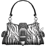 Designer 2000s Iconic Vintage Bag In Zebra Print