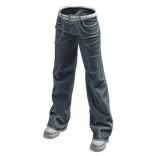 Designer Atlanta Hood Chain Jeans