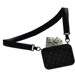 Designer bag with money