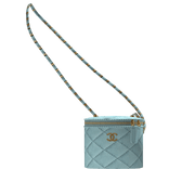 Designer Crossbody Bag In Blue