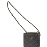 Designer Crossbody Bag In Grey