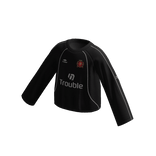 Designer Long Sleeve Jersey Black