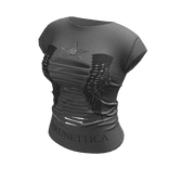 Designer McBling Angel Wings T-Shirt (Grey)