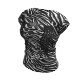 Designer McBling Angel Wings T-Shirt (Zebra Print)