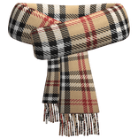 Designer Plaid Scarf
