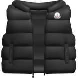 Designer Puffer Vest (Black)