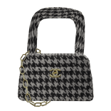 DESIGNER TWEED PURSE (BLACK)
