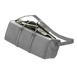 Designer White Money Duffel Bag